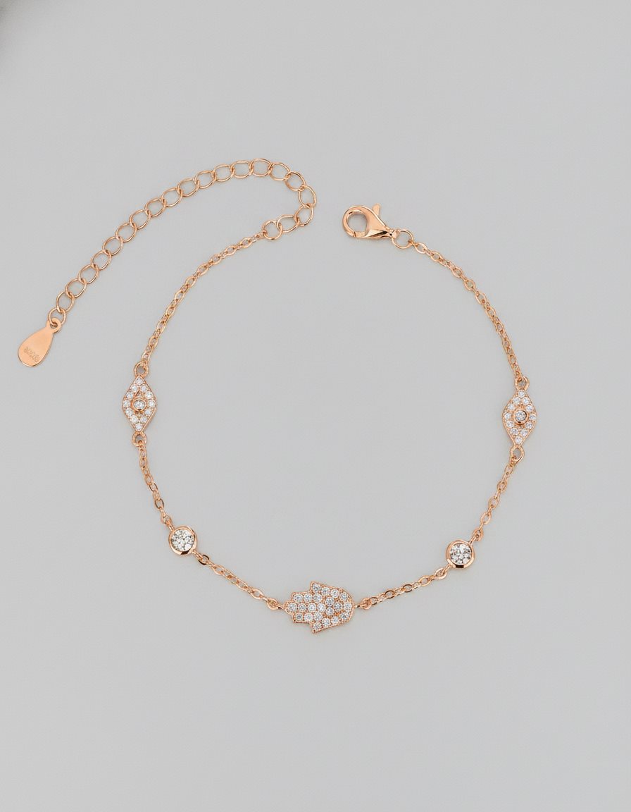 צמיד שרשרת עדין מור - JUL Jewelry