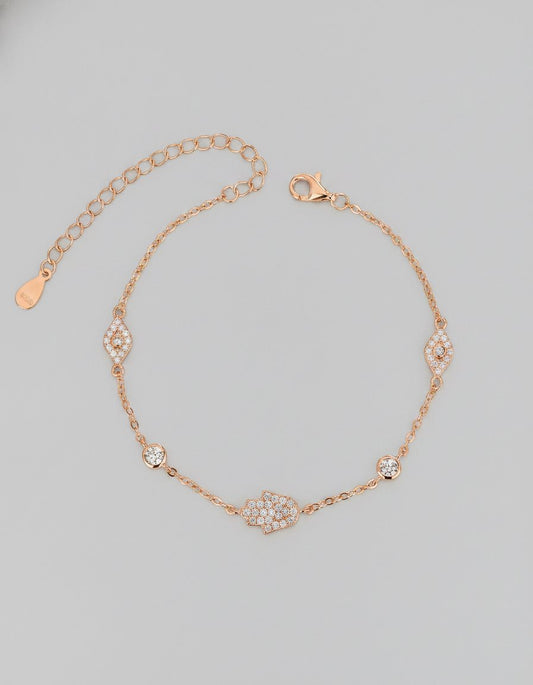 צמיד שרשרת עדין מור - JUL Jewelry