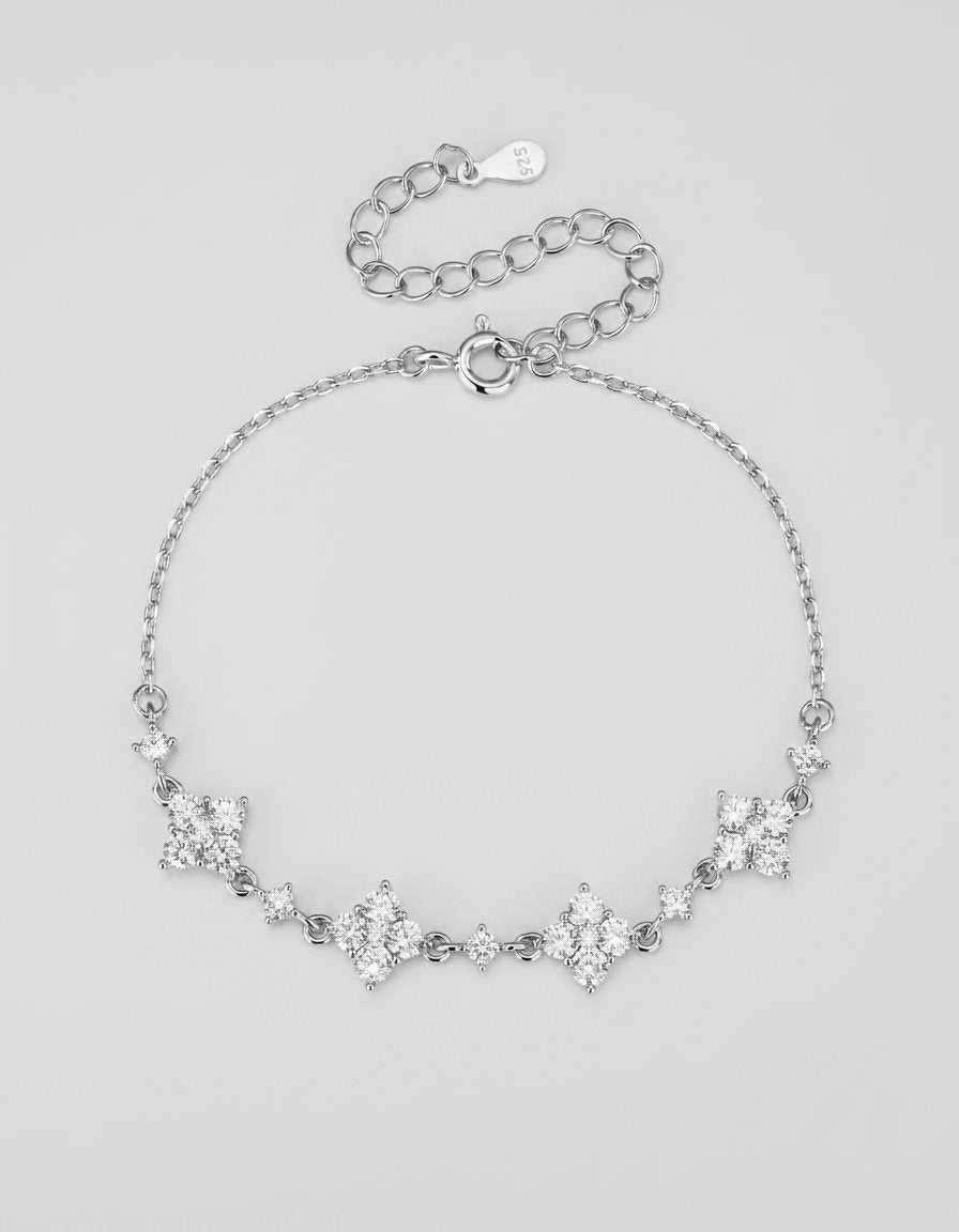 צמיד שרשרת זורח נטע | כסף 925 - JUL Jewelry