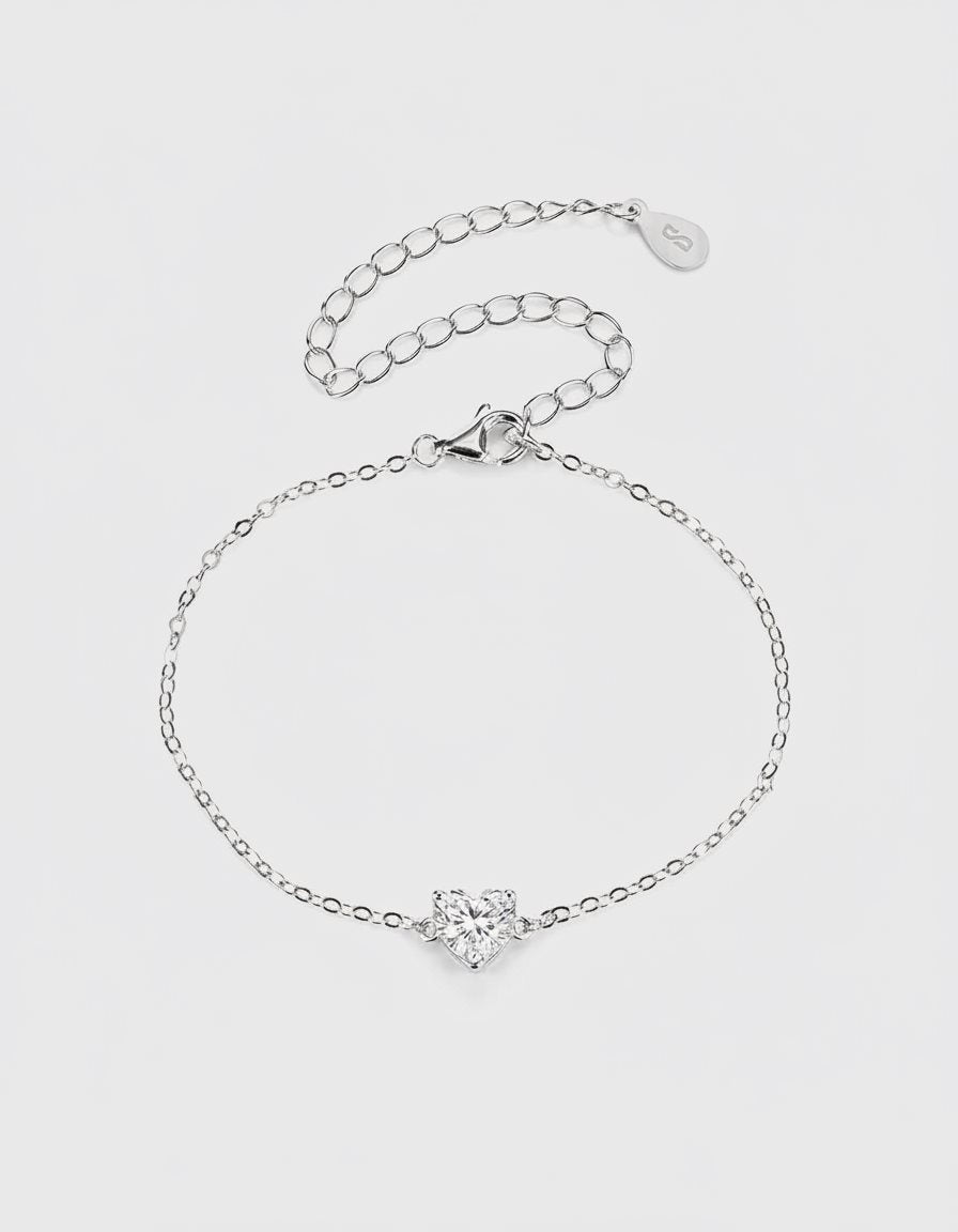 צמיד שרשרת רומנטי יעל | כסף 925 - JUL Jewelry