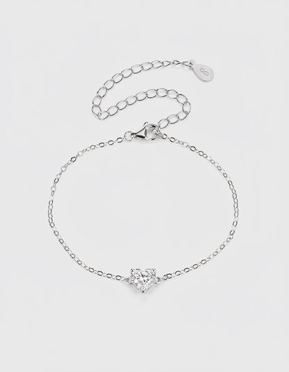 צמיד שרשרת רומנטי יעל | כסף 925 - JUL Jewelry