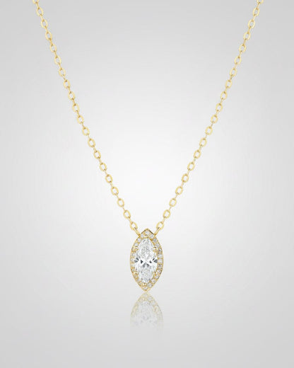 שרשרת מרקיזה – הילה | ציפוי זהב 14K - JUL Jewelry