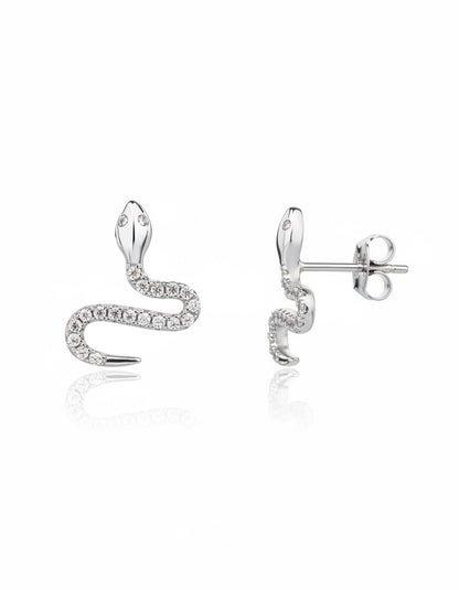 עגילי לילי – צמוד נחש | כסף 925 - JUL Jewelry