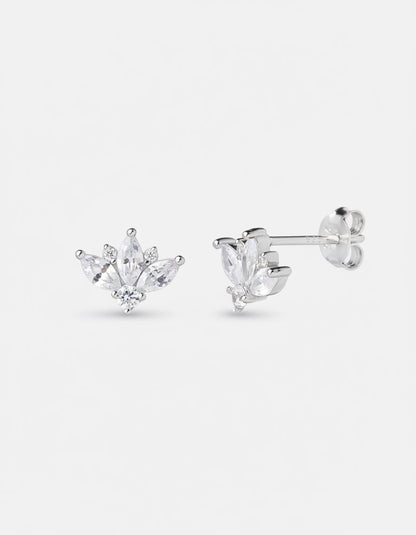עגילי טיארה – צמוד כתר מרקיזה | כסף 925 - JUL Jewelry