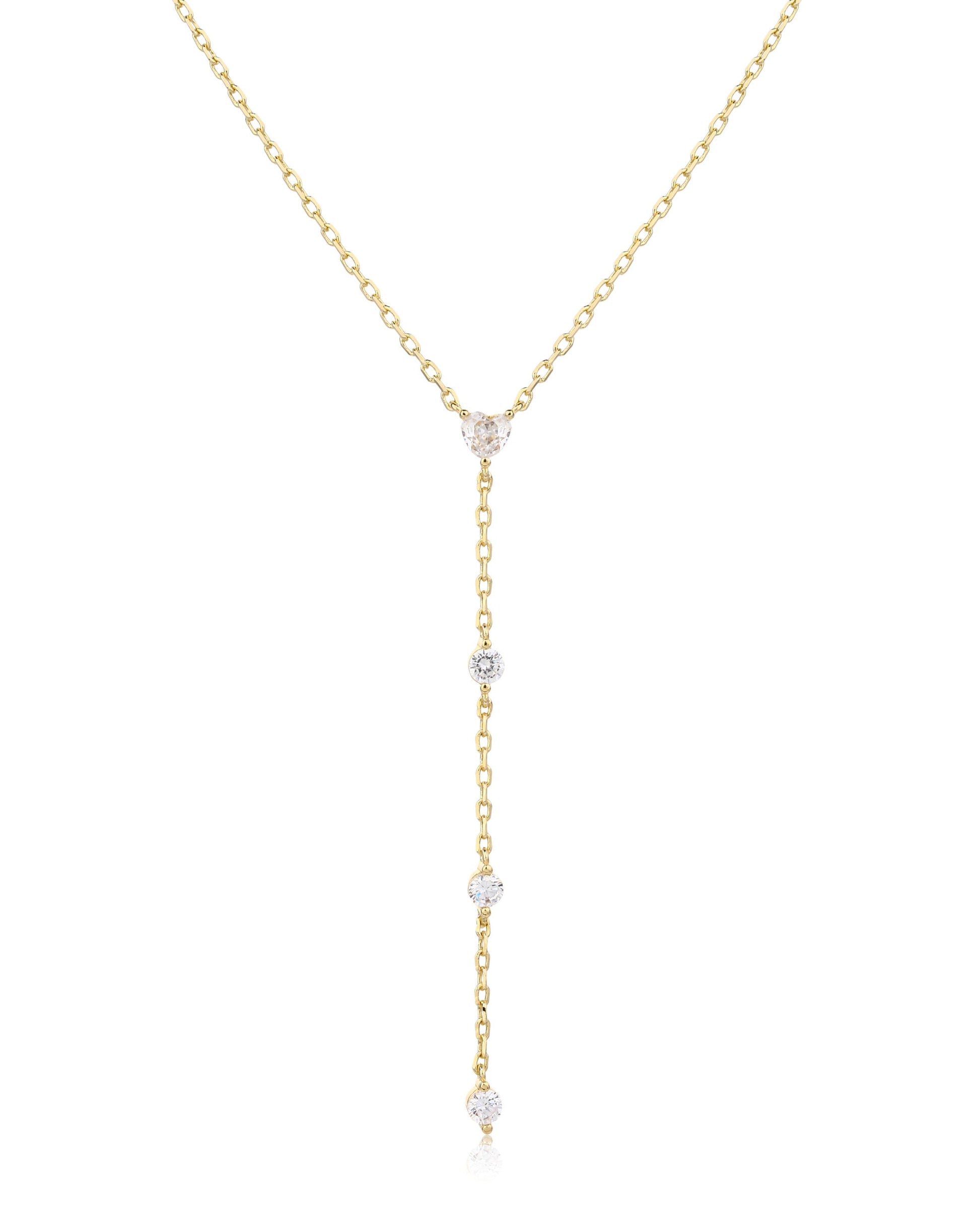 שרשרת קיארה – לאריאט | ציפוי זהב 14K - JUL Jewelry