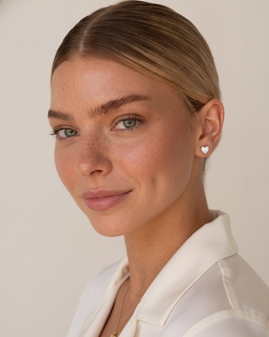 עגילים צמודים - JUL Jewelry