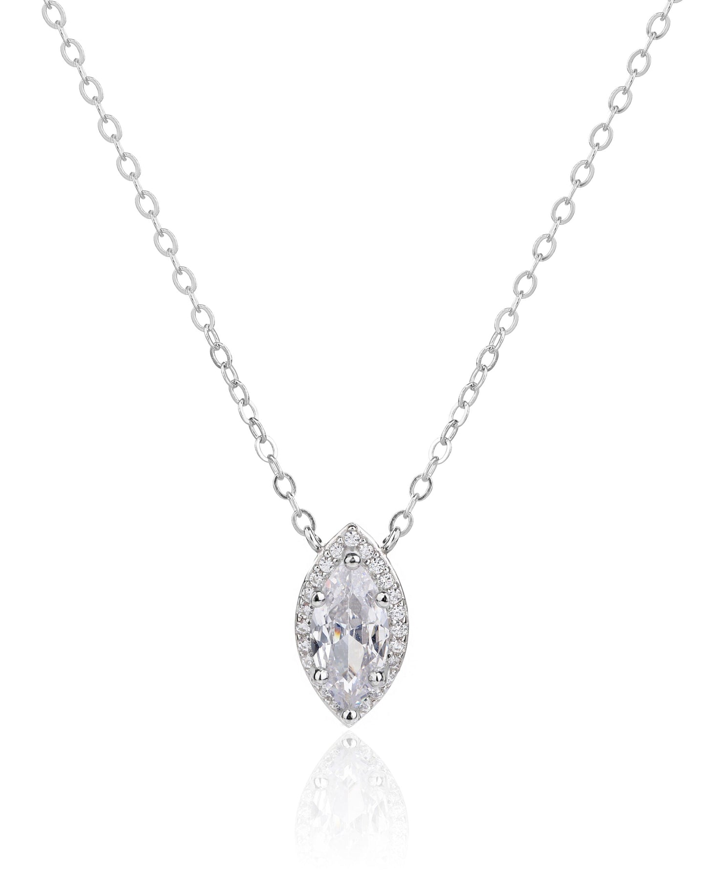 שרשרת מרקיזה – הילה | כסף 925 - JUL Jewelry