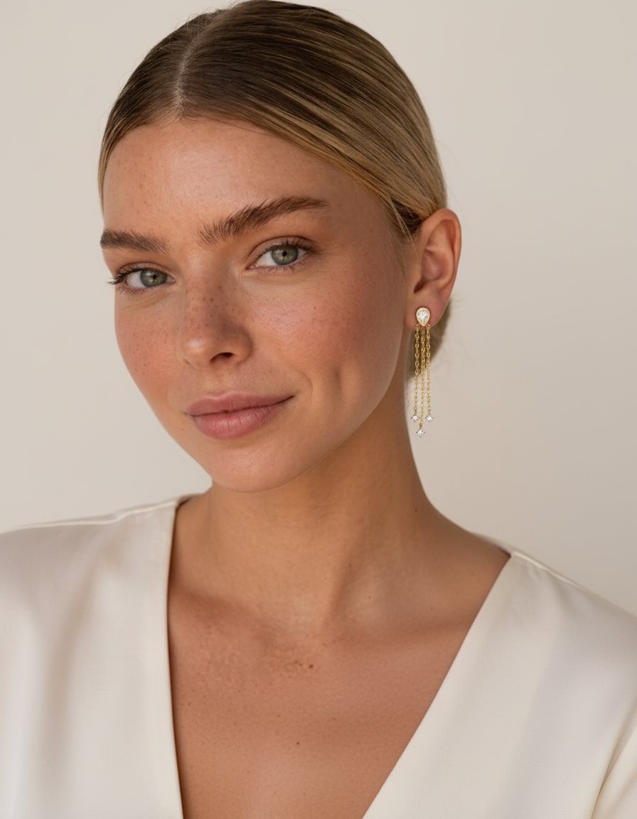 עגילים נתלים - JUL Jewelry